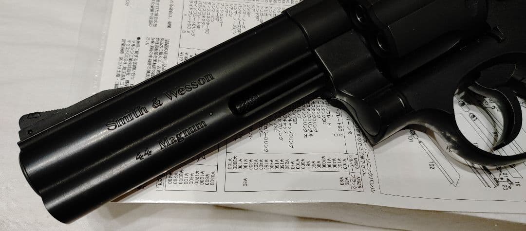 マルシンガスガン希少木製グリップオプション付き