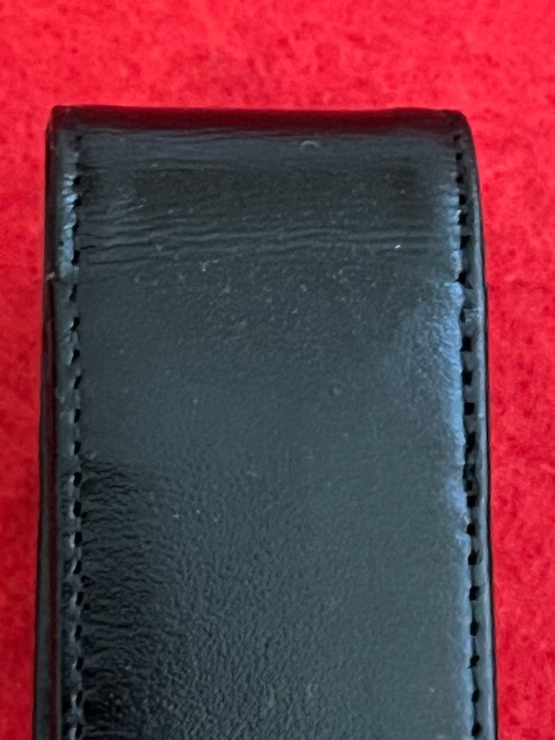 モンブラン 万年筆 ボールペン レザーペンポーチ ペンケース１本差❗️ケース付‼️