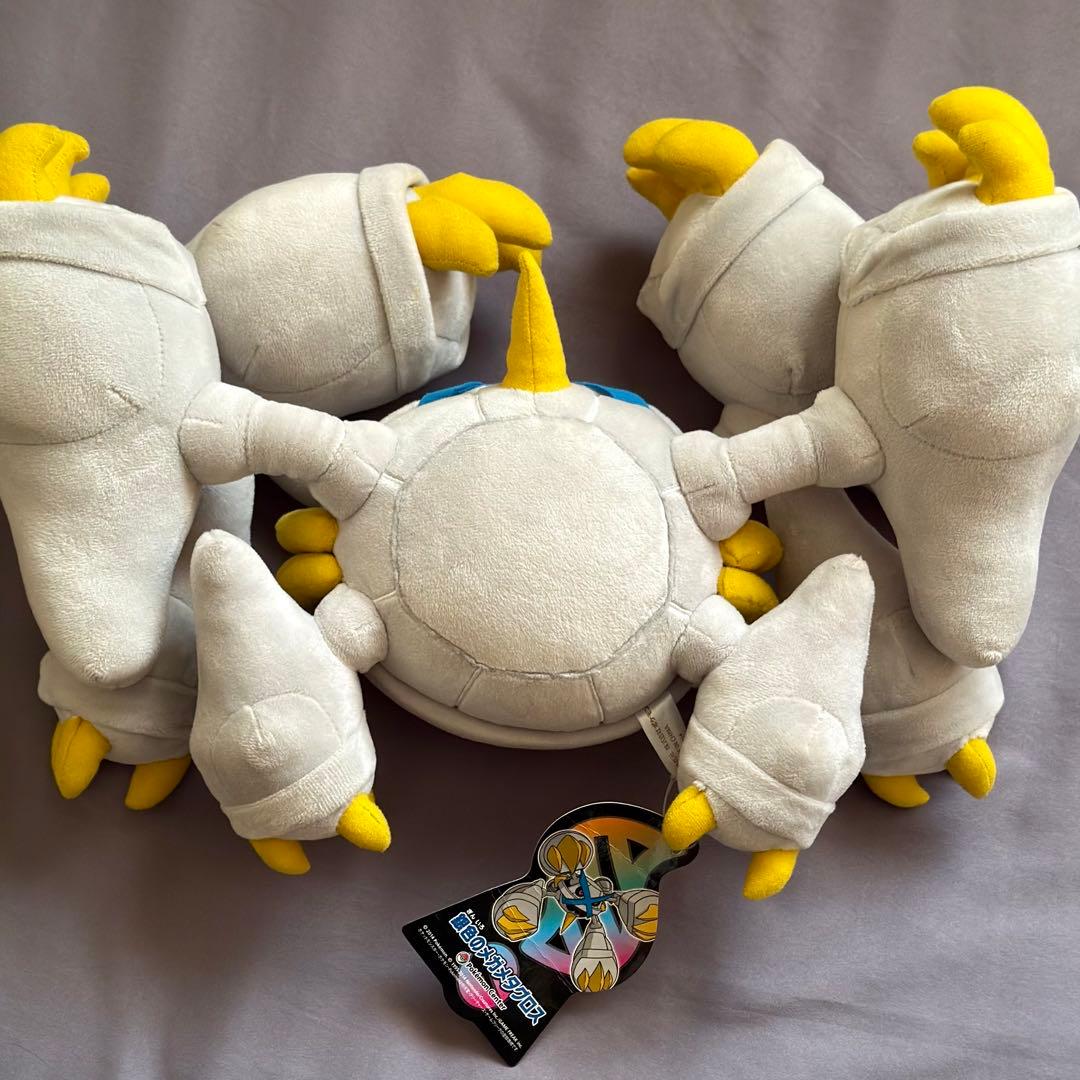 タグ付☆ 銀色のメガメタグロス 色違い ポケモンセンター ぬいぐるみ