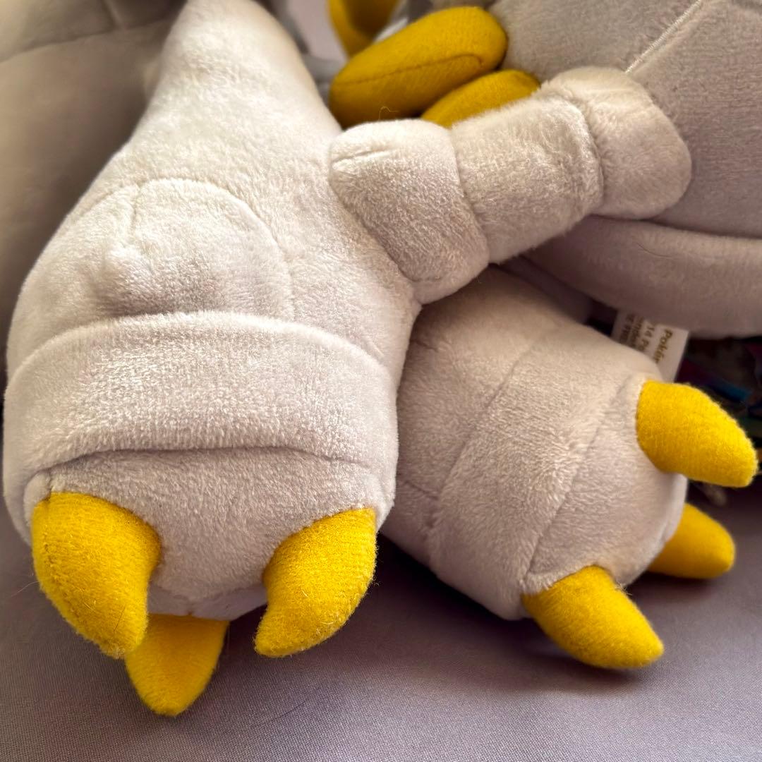 タグ付☆ 銀色のメガメタグロス 色違い ポケモンセンター ぬいぐるみ