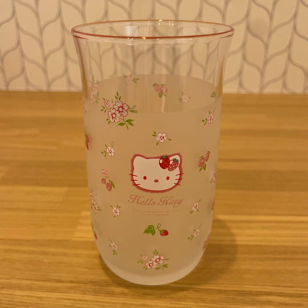 【2000年製✨】平成レトロハローキティ ガラスコップ 5個セット