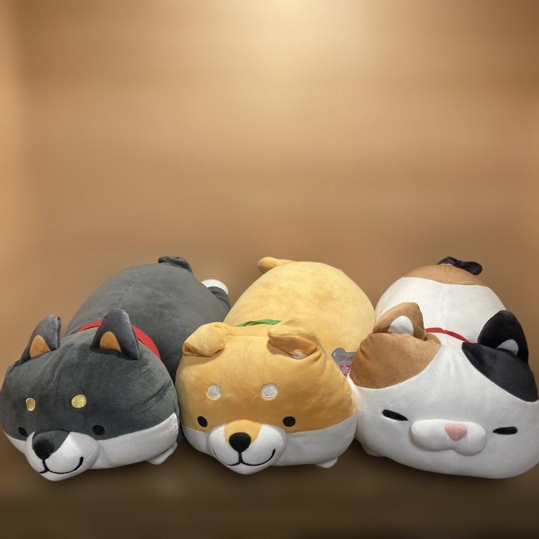 【美品】希少 レア ピコピコわんこぬいぐるみ ピコピコにゃんこぬいぐるみ