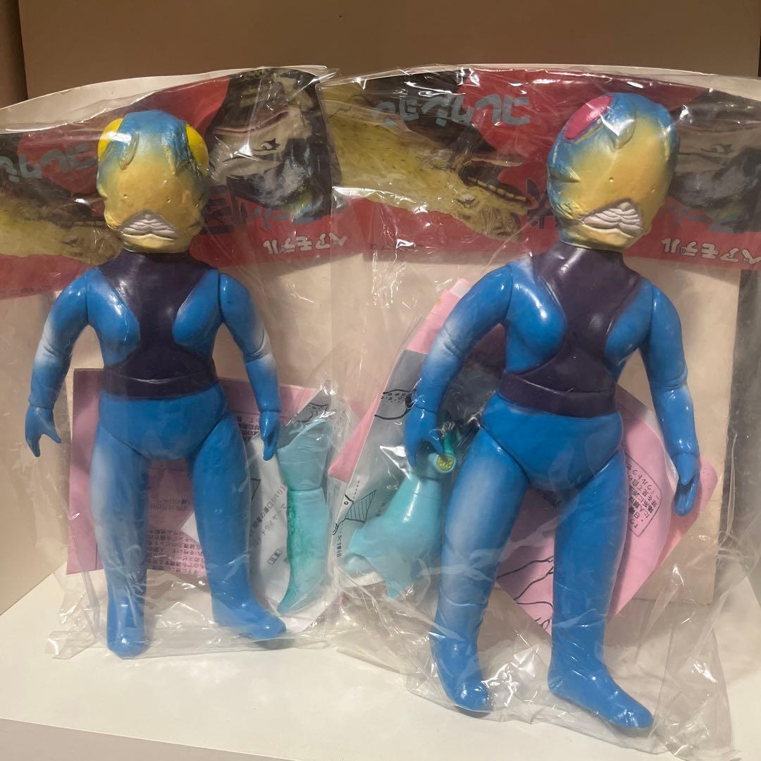 ベアモデル製 ピット星人 ソフビ フィギュア 2種セット