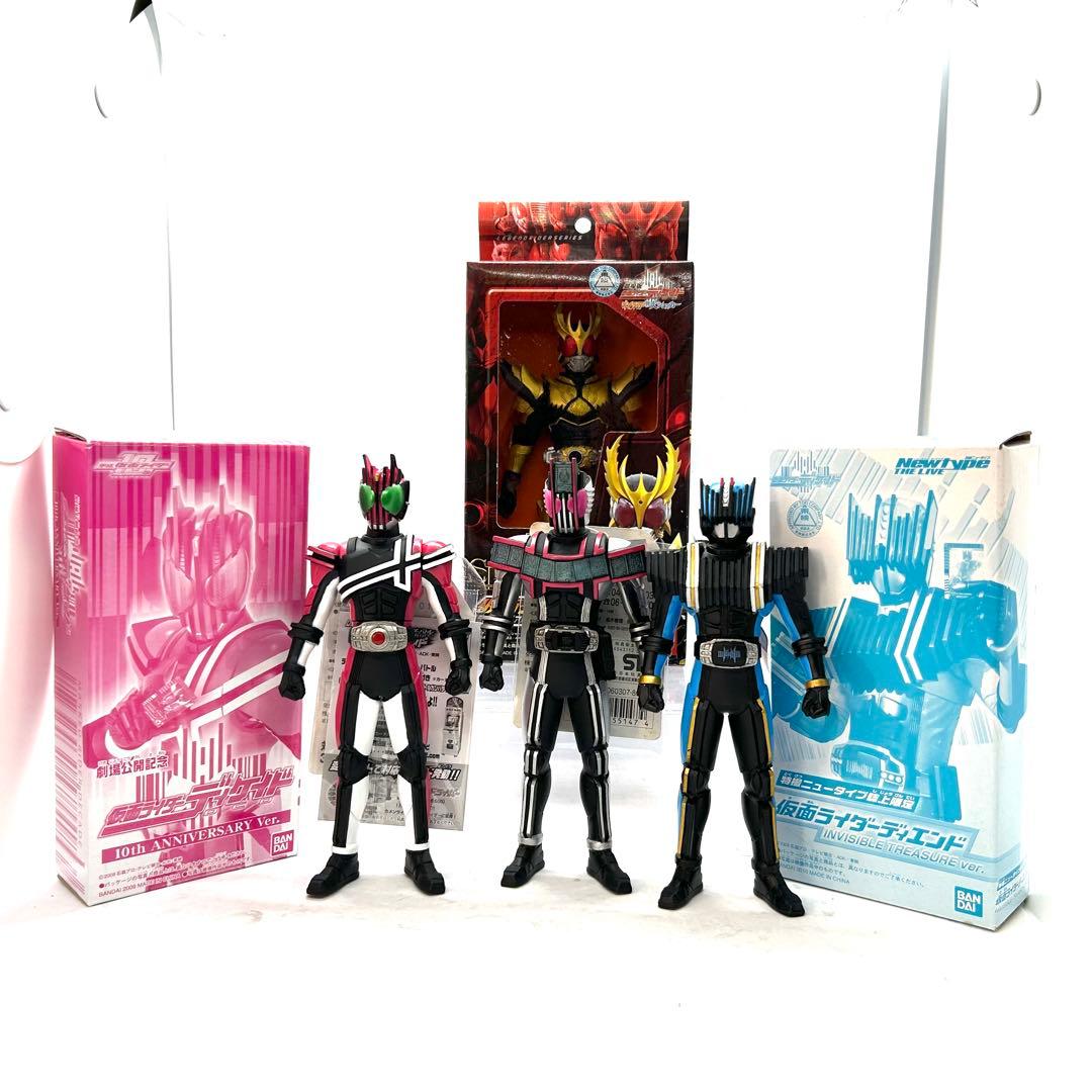 レジェンドライダーシリーズ『仮面ライダーディケイド』より限定含む全6種まとめて