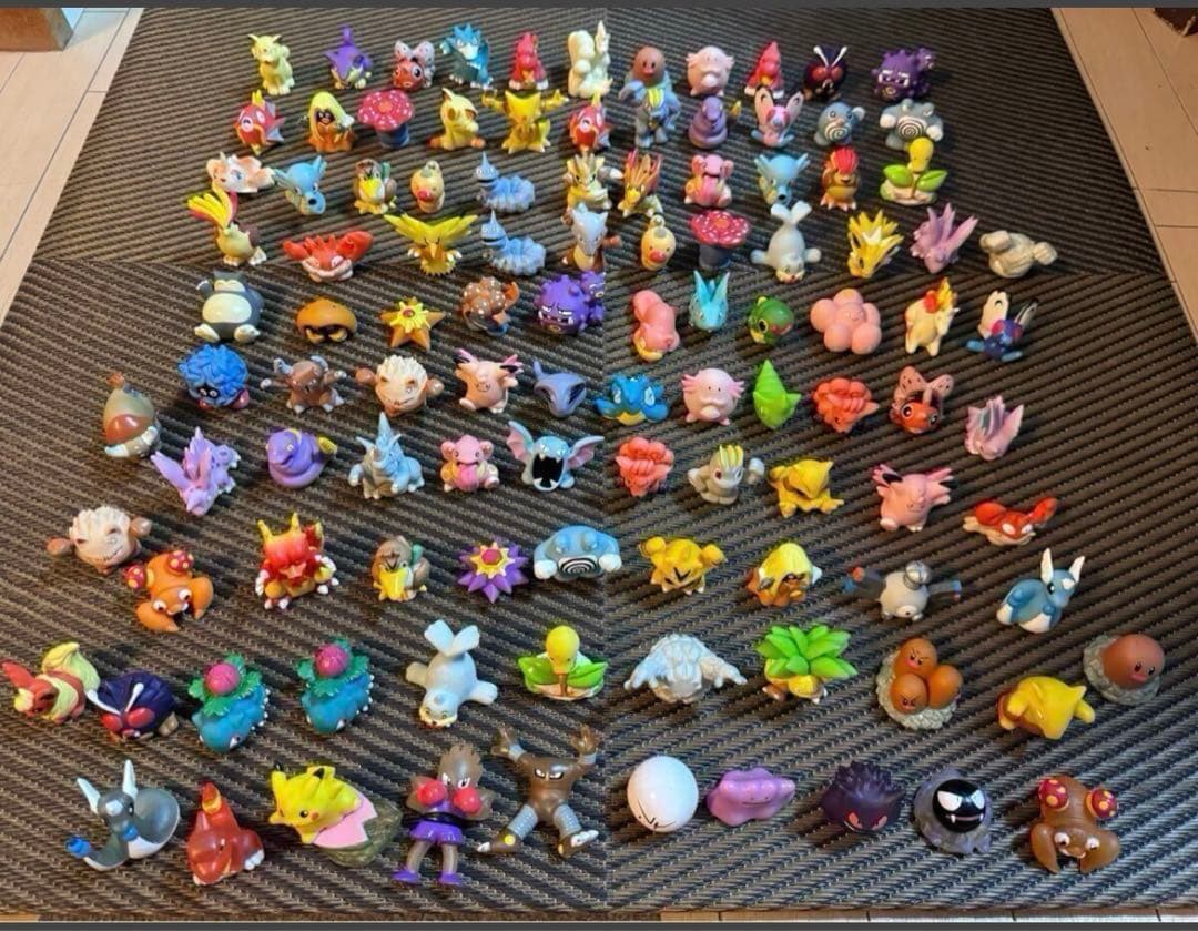 ポケモンキッズ初版 廃盤 激レア クリア版30体 計321体セット