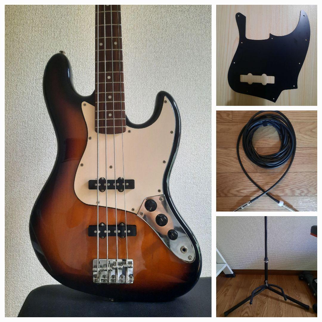 Squier Jazz Bass サンバースト