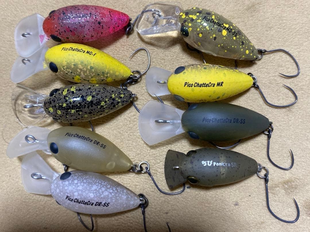 エリアトラウト　引退品　クランクセット