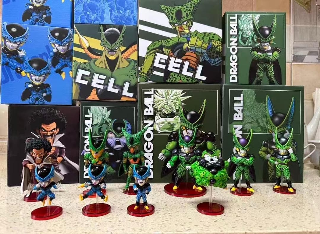 ドラゴンボール C セル 6.0 3点 ガレージキット スタチュー フィギュア