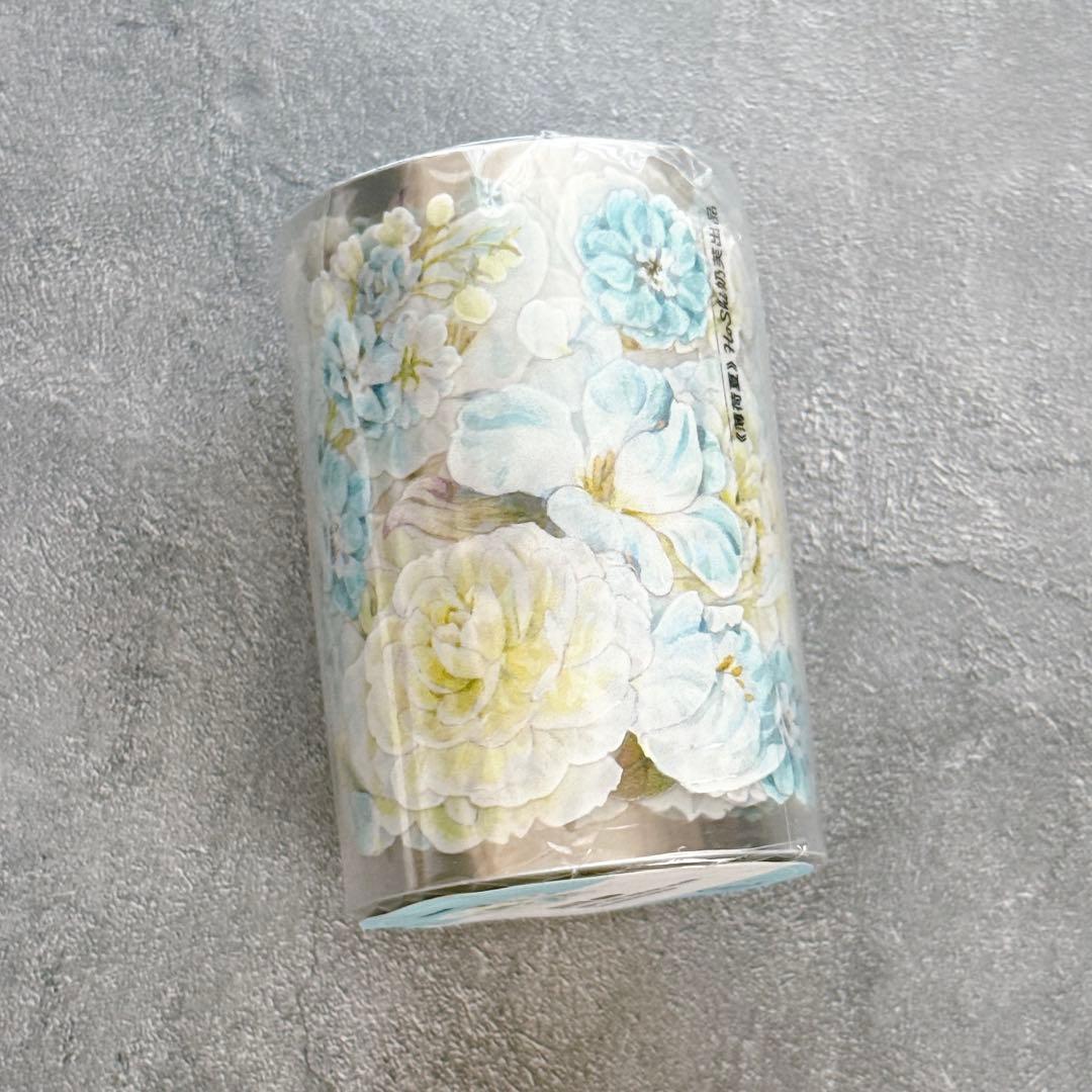 Hoshi奶芙《薄荷夏》海外マスキングテープ　マステ 【2672】