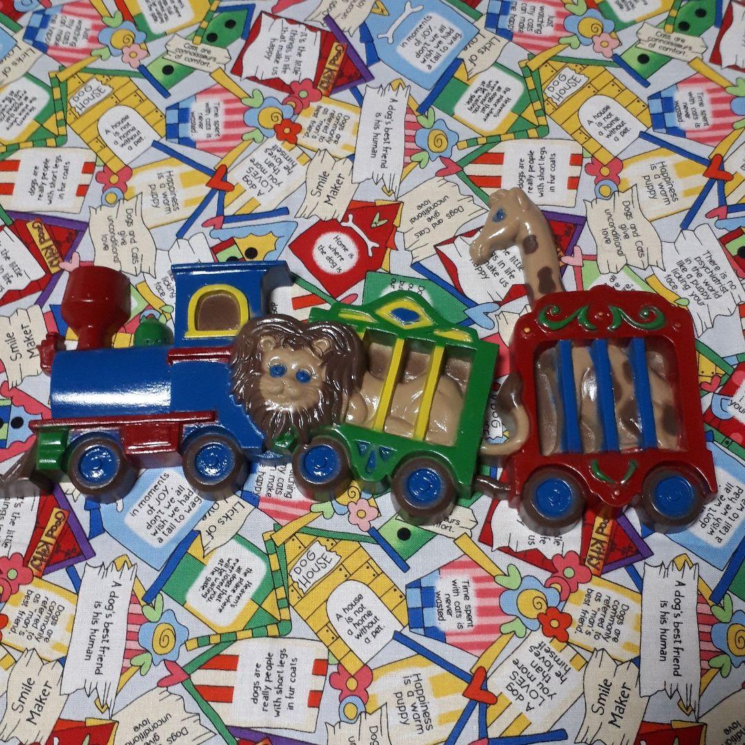 USA　ヴィンテージ　 バーウッド 　アニマルサーカストレイン 　ウォールデコ