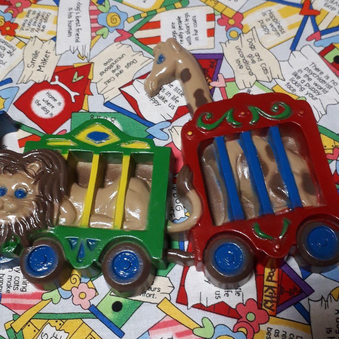 USA　ヴィンテージ　 バーウッド 　アニマルサーカストレイン 　ウォールデコ