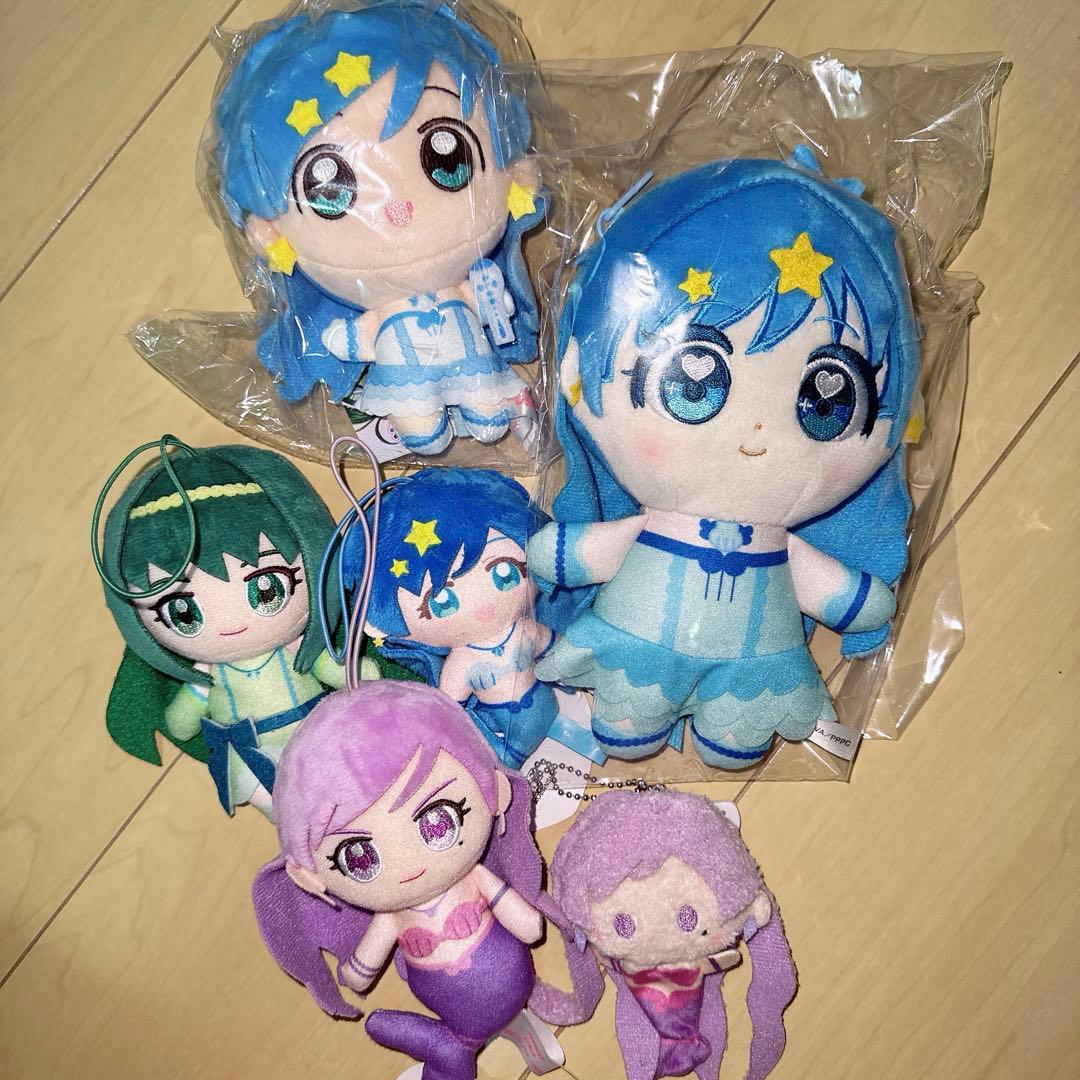 ぴちぴちピッチ ぬいぐるみポーチ ピこぬい 波音 リナ かれん