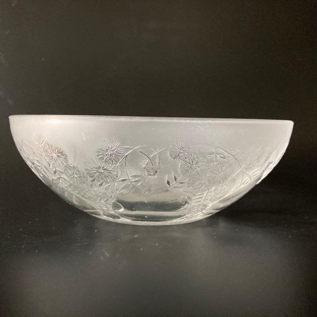 ルネ・ラリック 「花瓶とヒナギク」 文　硝子鉢　ボウル 「VASES」