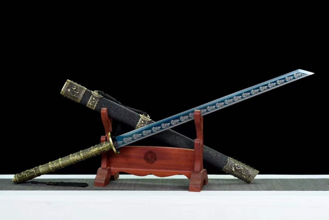 『青龍康熙刀』古兵器   武具　刀装具　日本刀　模造刀   居合刀