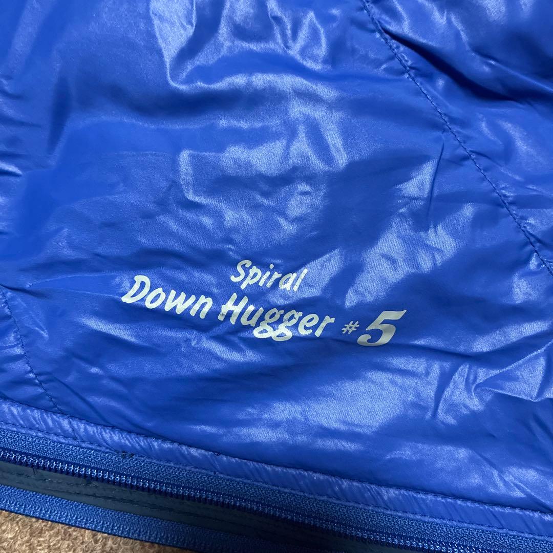 アウトドア寝具 mont-bell SPIRAL DOWN HUGGER #5 R-ZIP