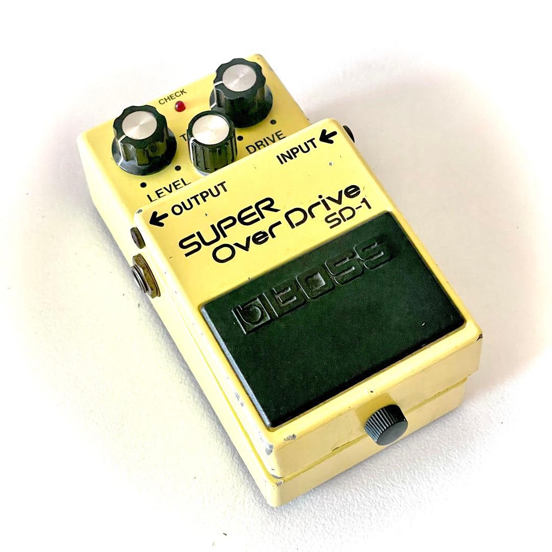 1983年日本製 JRC4558DD艶有 BOSS SD-1 オーバードライブ