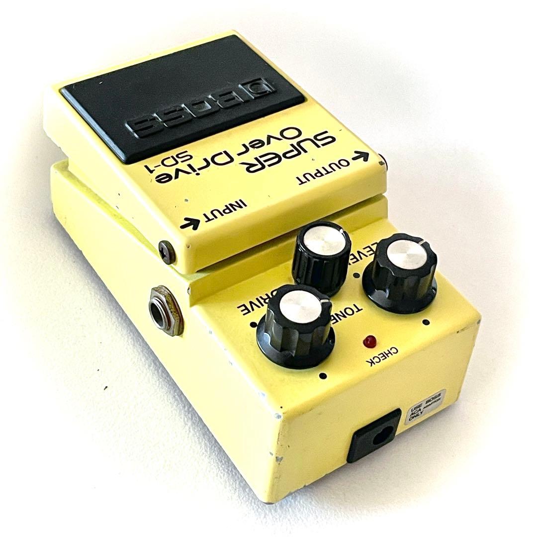 1983年日本製 JRC4558DD艶有 BOSS SD-1 オーバードライブ