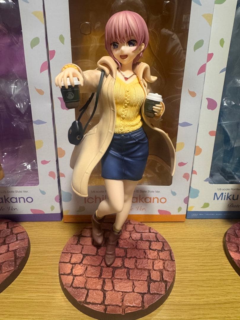 五等分の花嫁　フィギュア　date style 5人セット