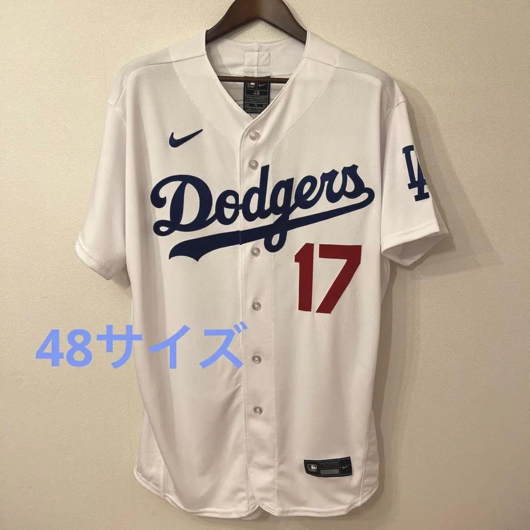 ドジャース オーセンティックホームユニフォーム 大谷翔平#17本人着用48サイズ