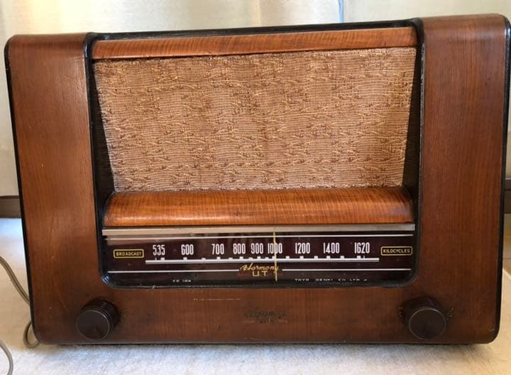 昭和レトロ　真空管ラジオ　エコメルカリ便の承認お願い致します