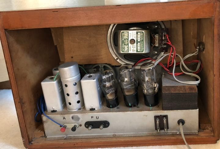 昭和レトロ　真空管ラジオ　エコメルカリ便の承認お願い致します