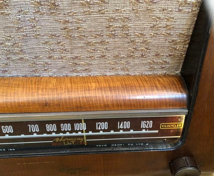 昭和レトロ　真空管ラジオ　エコメルカリ便の承認お願い致します