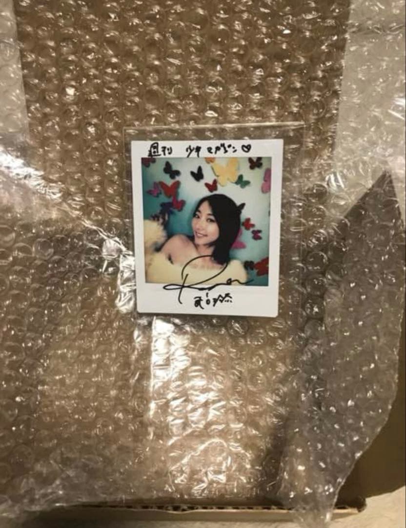 武田玲奈　サイン　チェキ当選