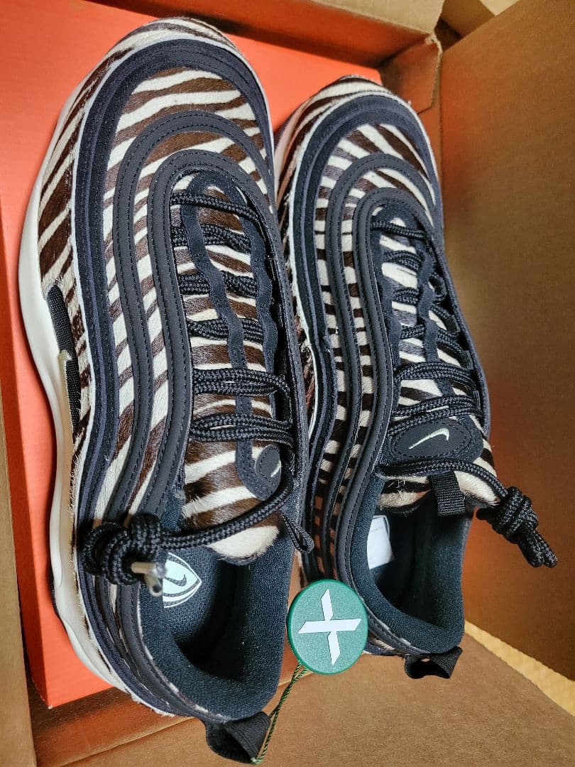 シューズ(男性用) Nike Air Max 97 Golf \"NRG Zebra/Safari\"