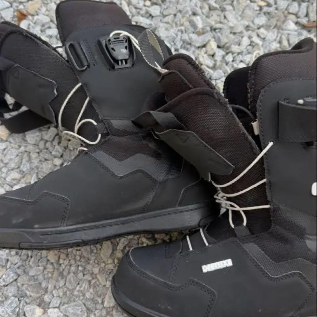 DEELUXE ID LITE 25.5cm ブラック　使用回数3回　箱付き