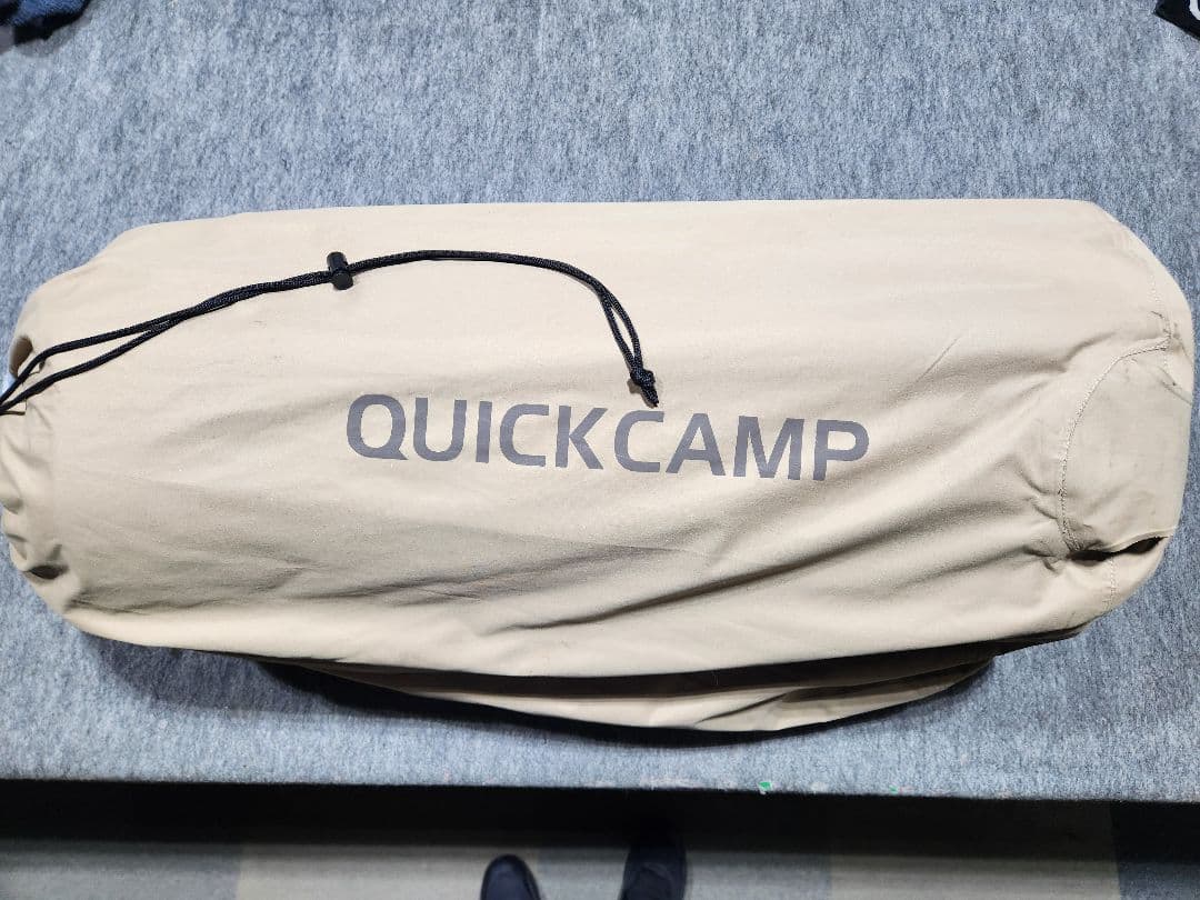 QUICK CAMP クイックキャンプ　インフレーターマット10cmダブルサイズ