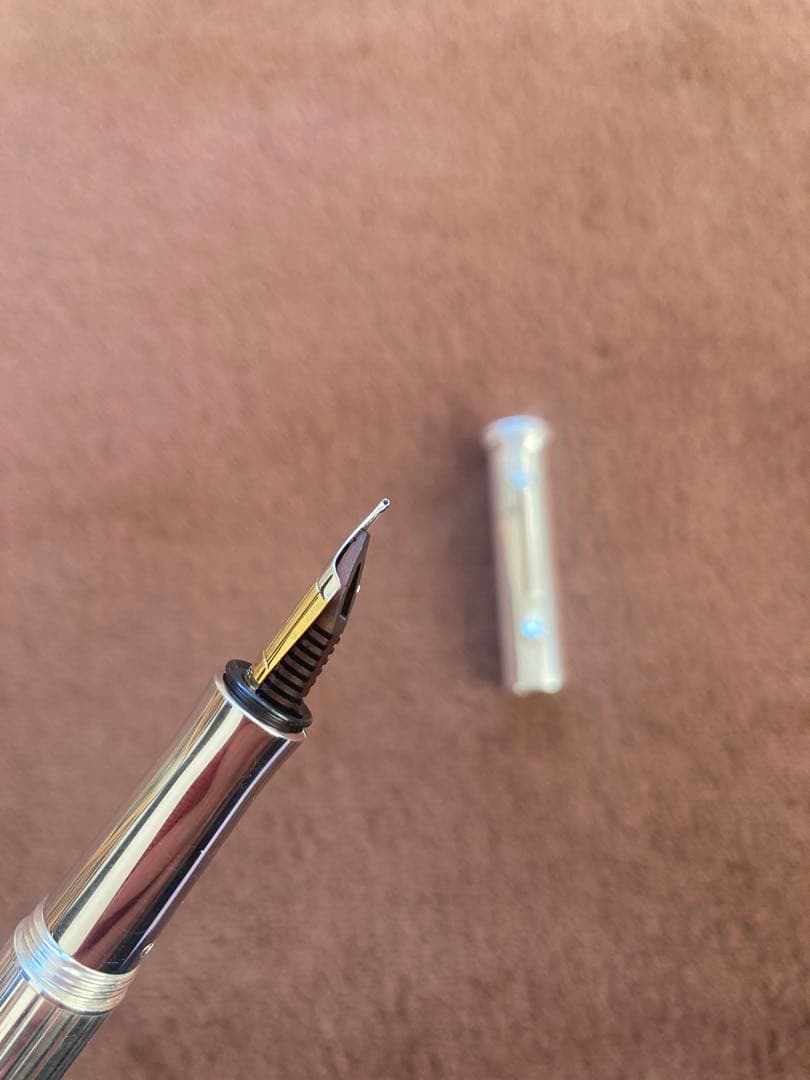 ファーバーカステル伯爵コレクション　sv925 万年筆 efニブ