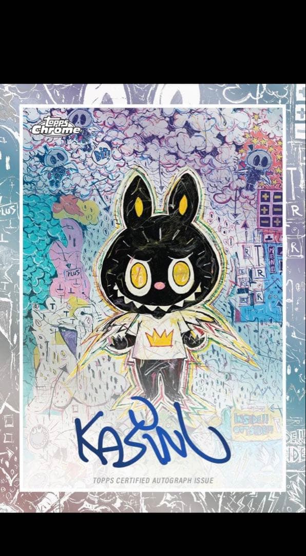 Topps Chrome 10周年記念ボックス　ラブブ 5BOX 新品未開封