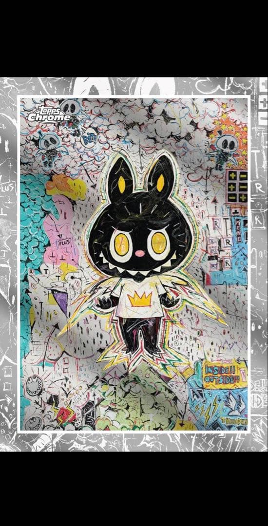 Topps Chrome 10周年記念ボックス　ラブブ 5BOX 新品未開封