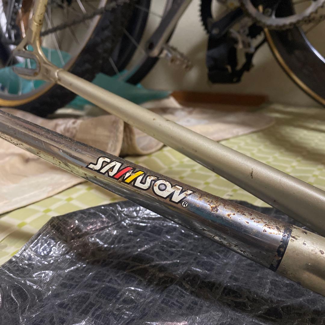 希少！　サムソン　samson フレーム　ピスト　njs 競輪　おまけパーツ有
