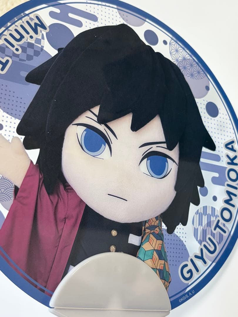 鬼滅の刃 冨岡義勇　みに隊士　応援クリアうちわ