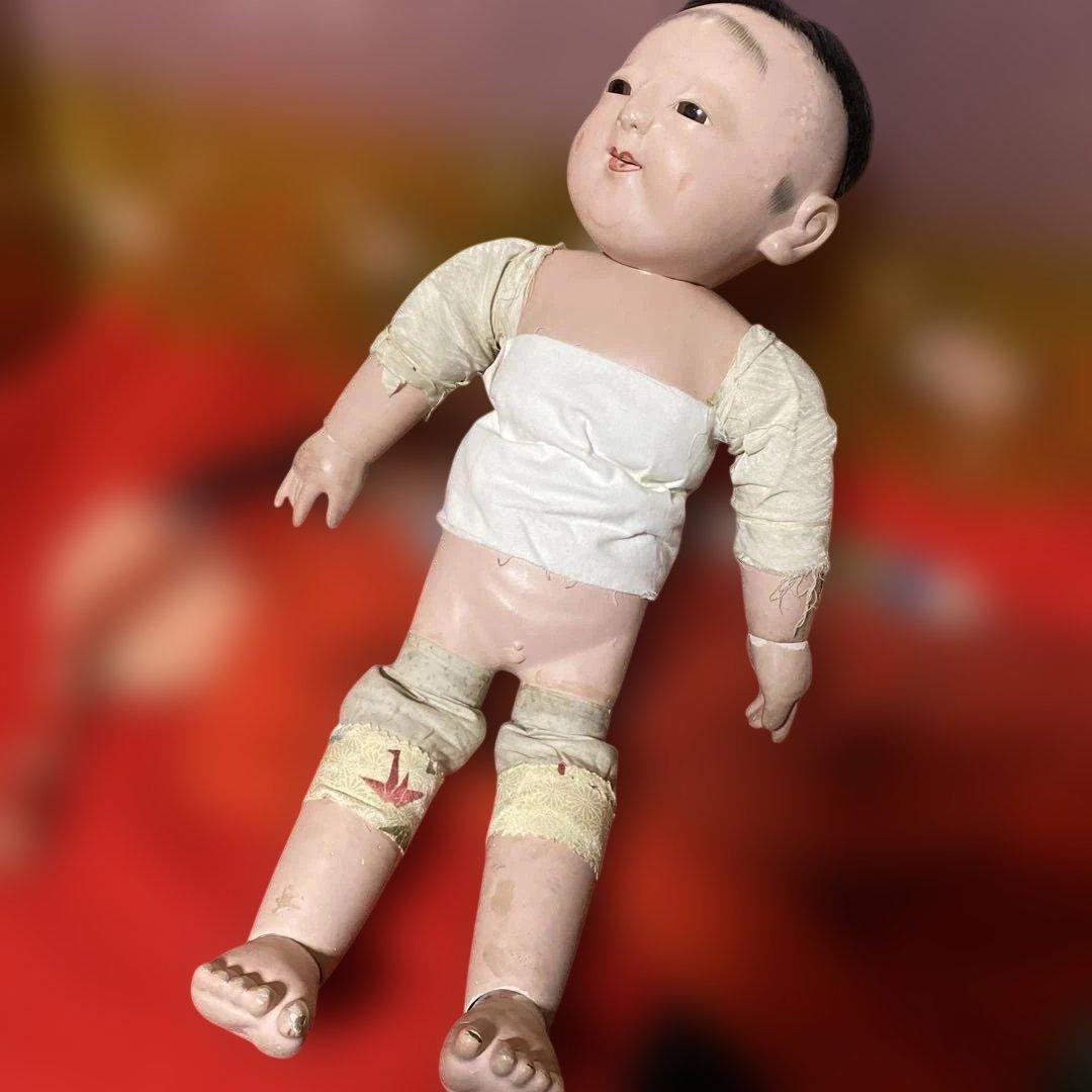 明治抱き人形　５５ｃｍ位