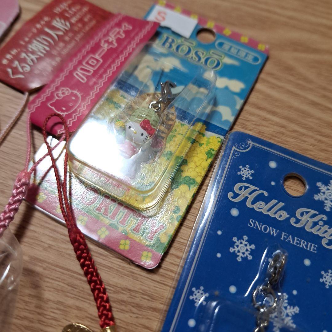 サンリオ　ハローキティ　ご当地ストラップ　根付け　まとめ売り