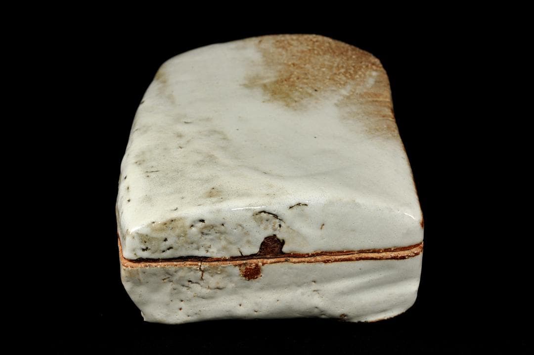 十一代 三輪休雪 萩 喰篭 共箱 人間国宝 休雪 壽雪 萩焼 食籠