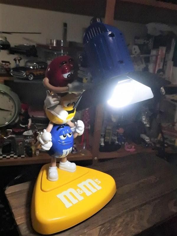絶版★m&m's エムアンドエムズ ３人肩車 ライト ユニークでかわいらしい♪