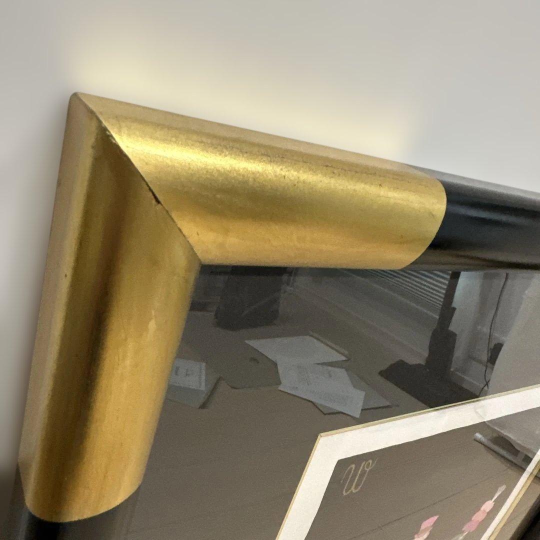 エルテ（Erte）の「アルファベットシリーズ」の「Letter W」