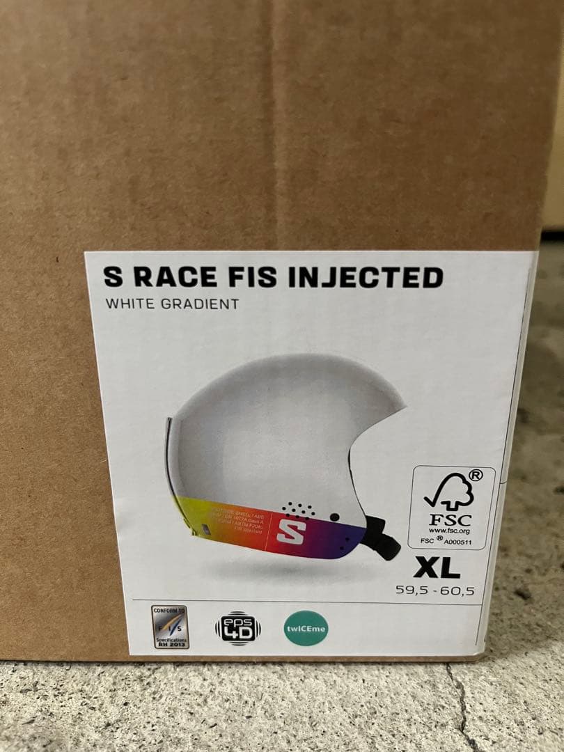 スキー ヘルメット SALOMON レーシング FIS対応