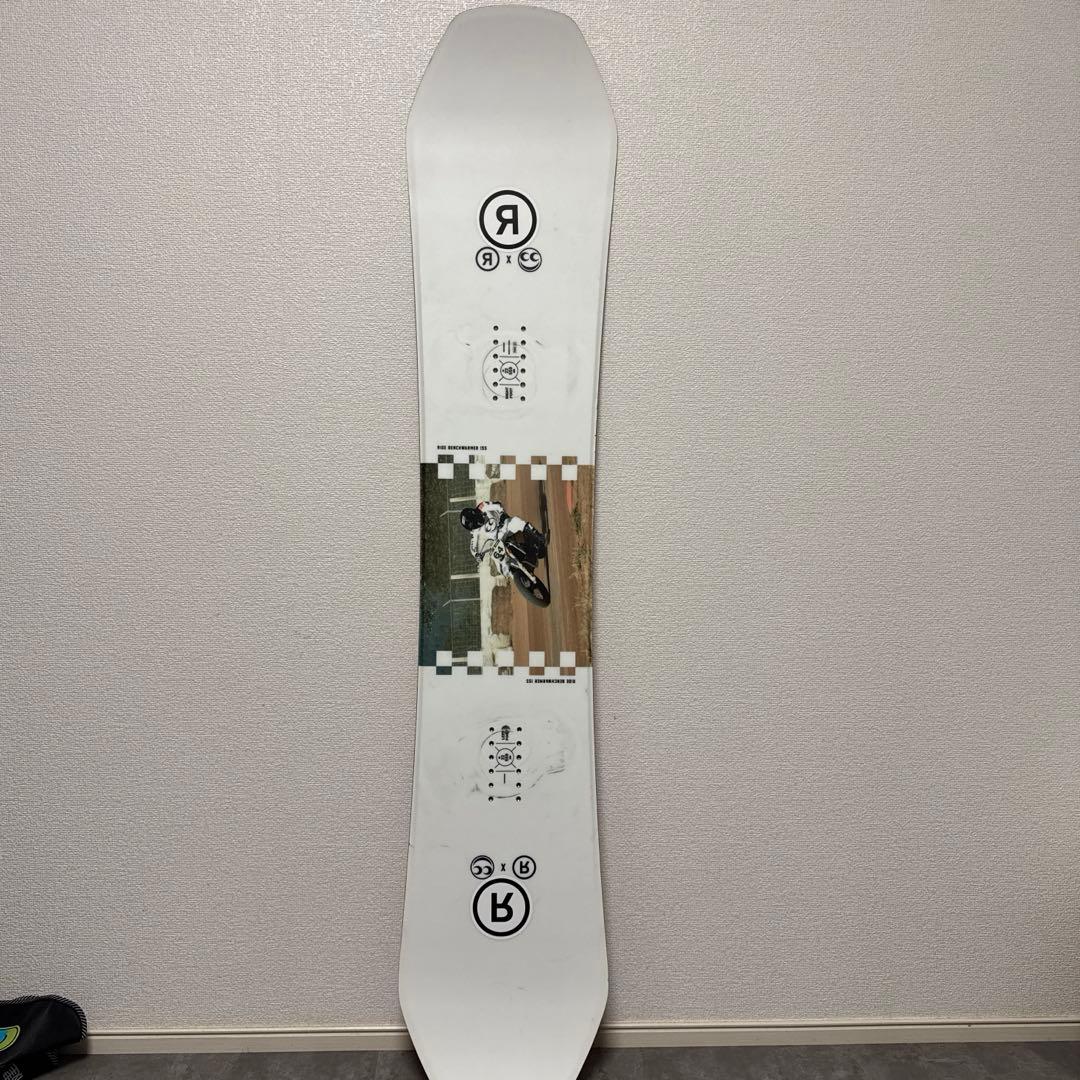 スノーボード ride benchwarmer154cm