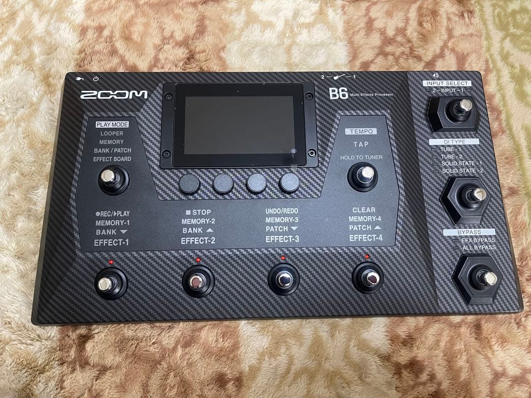 ZOOM B6 ベースマルチエフェクター