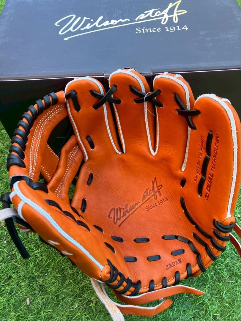 新品　ウィルソンスタッフ　Wilson 硬式　内野　日本製