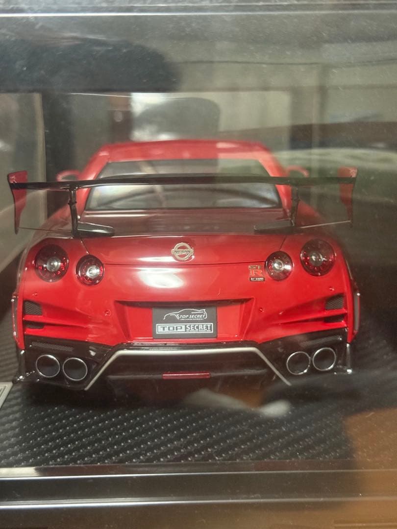 ミニカー ignition model 1/18 TOP SECRET GT-R red