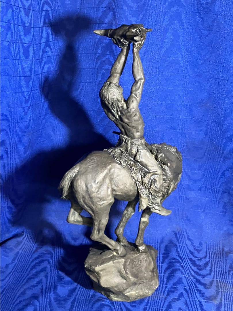 BUCK McCain　ブロンズ像　銅像　西洋彫刻