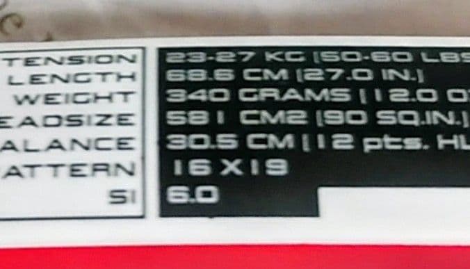 【Wilson】n six one tour 90 G3 フェデラー