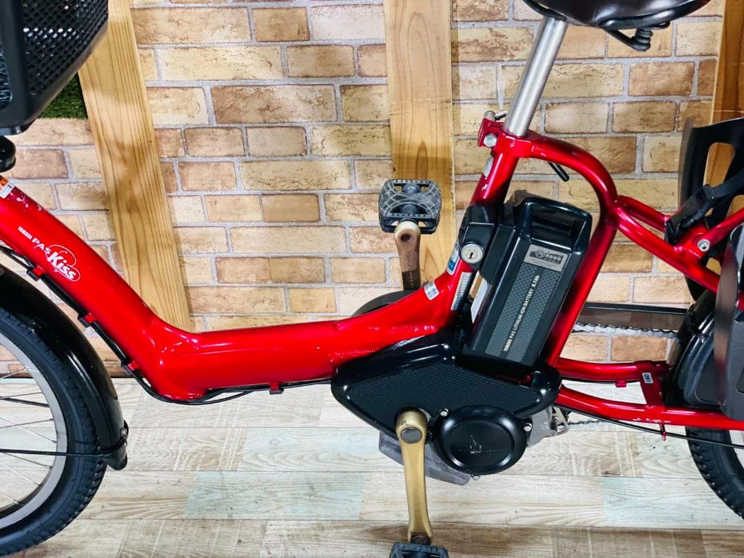 低価格 No１モデル レッド系 ヤマハ 子供乗せ電動アシスト自転車 ZH2861