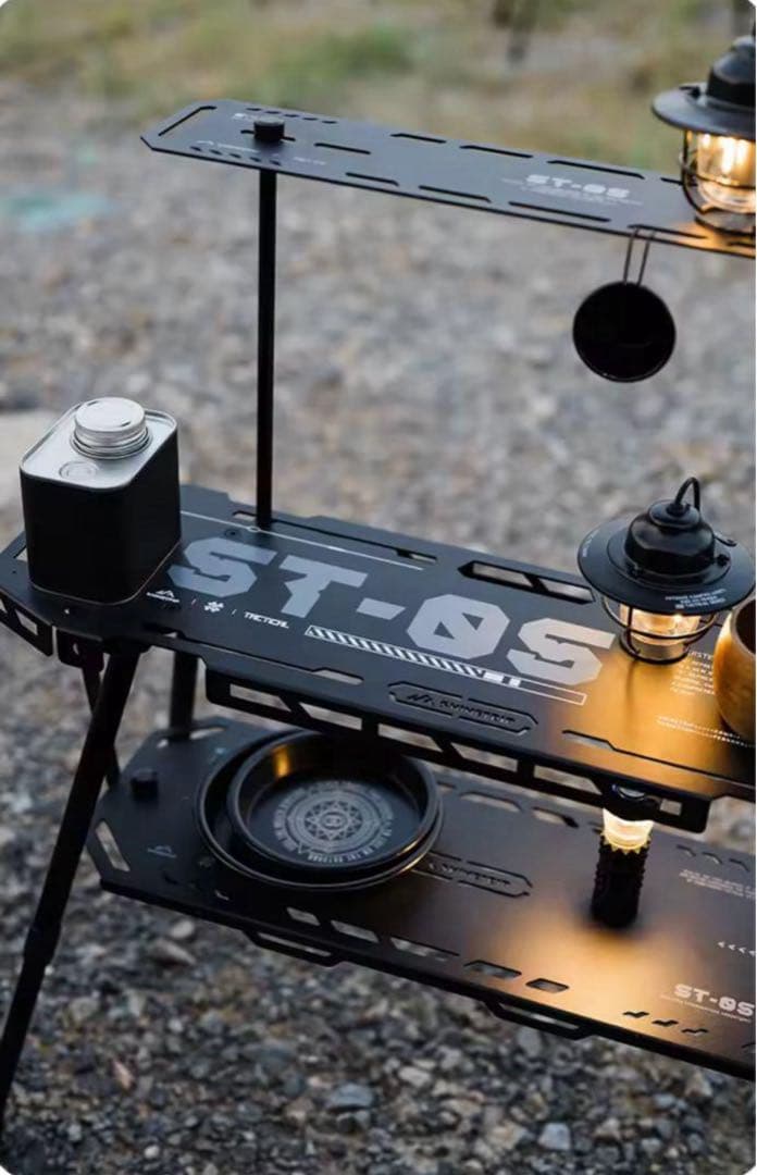 スノーピーク IGT規格 テーブル 3連フレーム フルセット ブラック