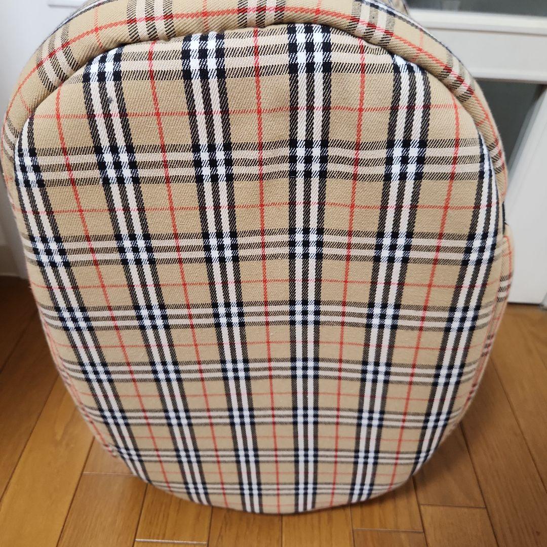 こ*た様 希少✨美品✨ バーバリー ペットキャリーバッグ クッション性 ノバチェ